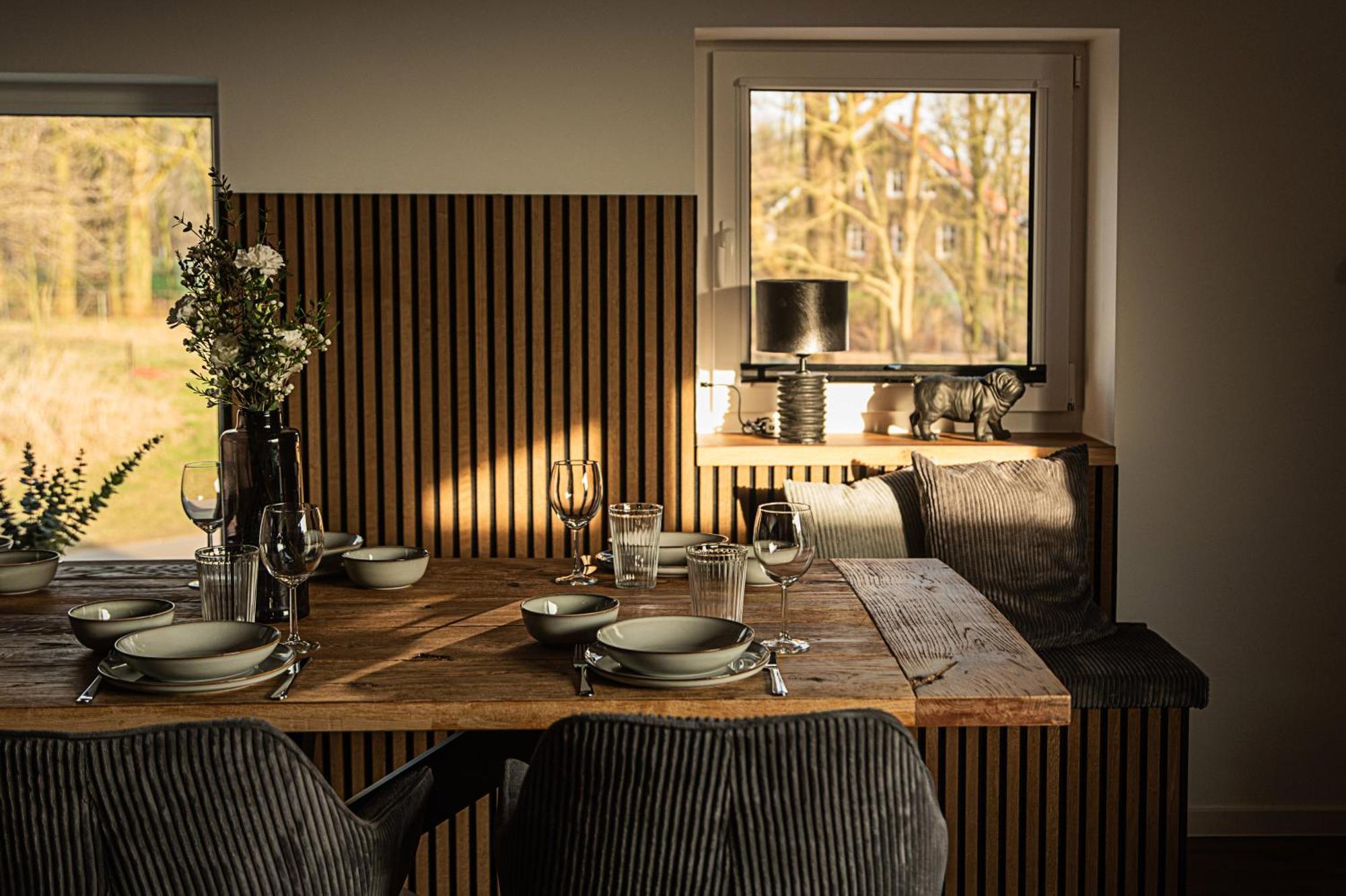 Neu! Auszeit An Der "Grenzschleuse" - Stilvolle Und Geraeumige Fewo - Perfekt Fuer Radfahrer Und Familien Nordhorn Exterior photo